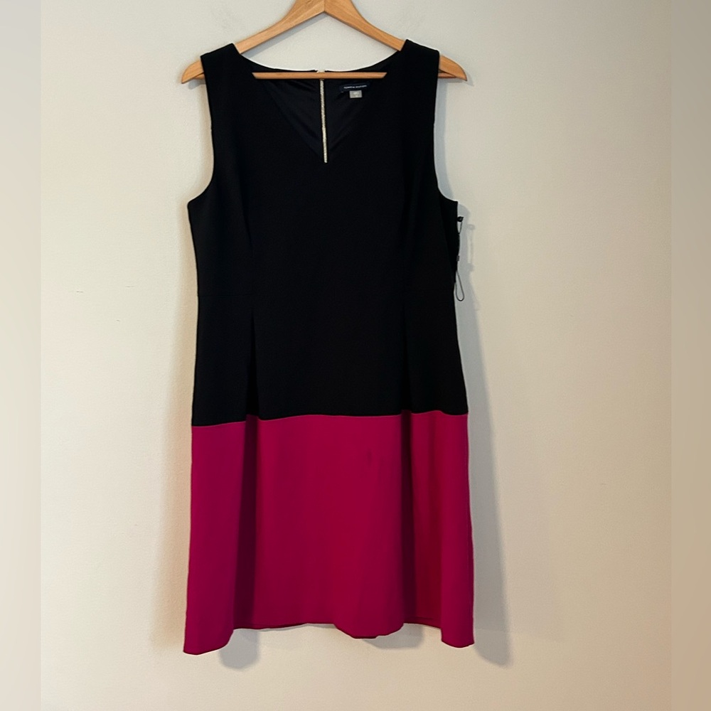 Tommy Hilfiger Colorblock Sleeveless Dress – Size 14